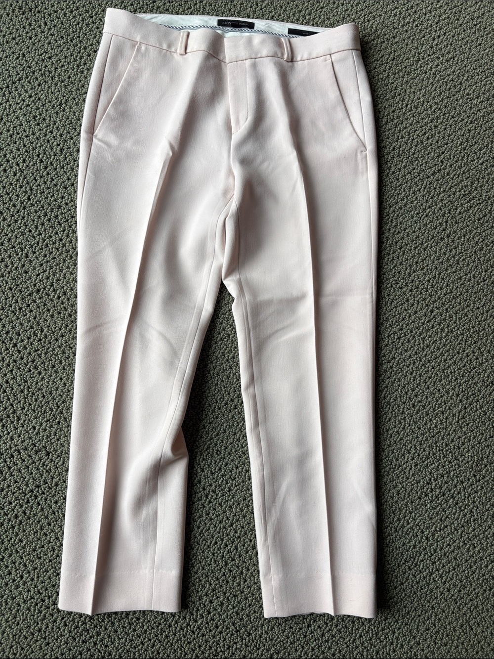 Banana Republic Avery pants Stretch beige light light pink size 6